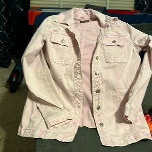 Pink Denim Jacket